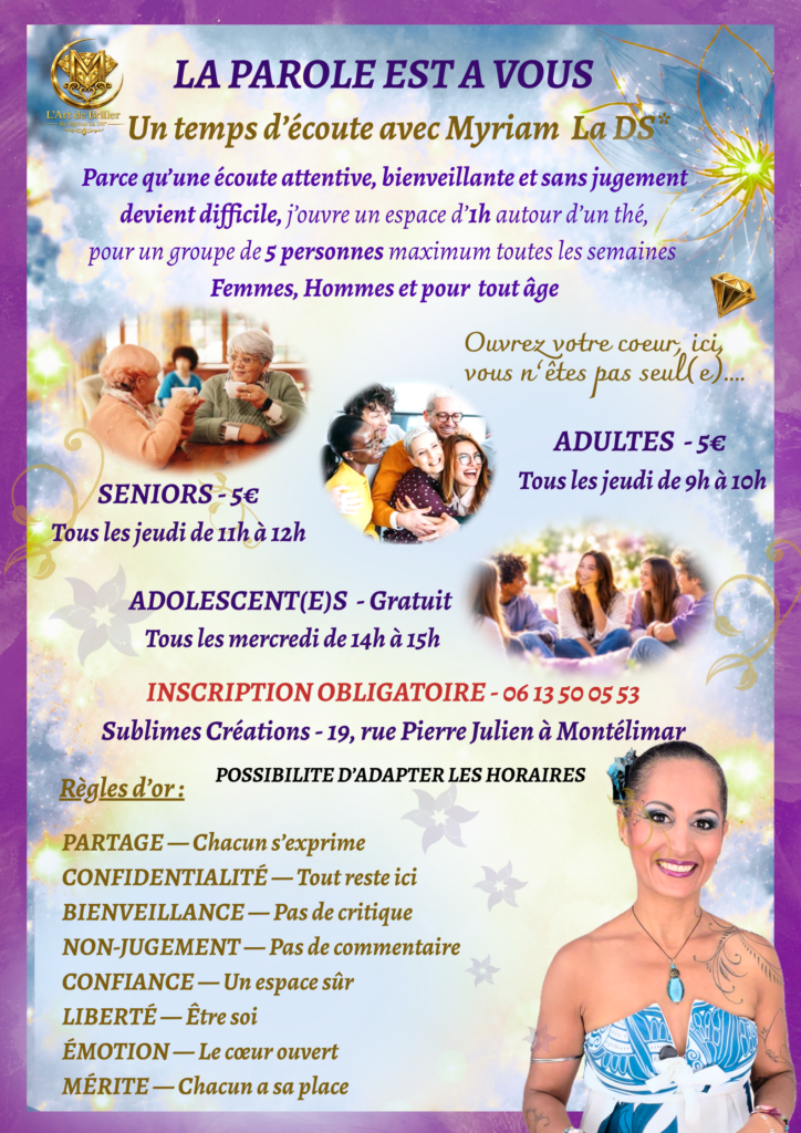 Parole adultes seniors ado